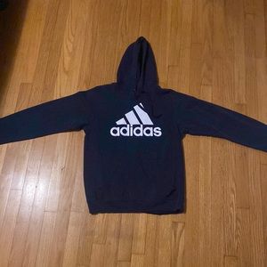 Navy blue Adidas sweatshirt